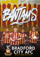 Load image into Gallery viewer, Bradford City FC Official 2025 A3 The Bantams Football Wall Calendar