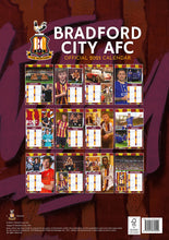 Load image into Gallery viewer, Bradford City FC Official 2025 A3 The Bantams Football Wall Calendar