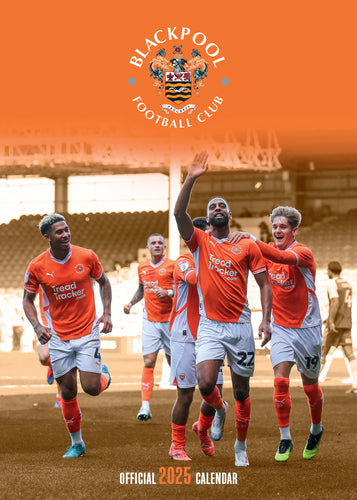 Blackpool FC Official 2025 A3 Football Wall Calendar