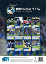 Load image into Gallery viewer, Bristol Rovers FC Official 2025 A3 Pirates Football Wall Calendar