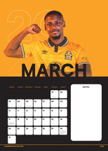 Load image into Gallery viewer, Cambridge United FC Official 2025 A3 Yellows U&#39;s Football Wall Calendar