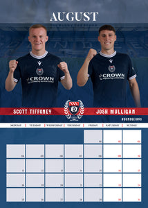 Dundee FC Official 2025 A3 Wall Calendar