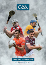 Load image into Gallery viewer, GAA Official 2025 A3 Wall Calendar Gaelic Athletic Association