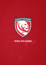 Load image into Gallery viewer, Gloucester Rugby Official 2025 A3 Wall Calendar