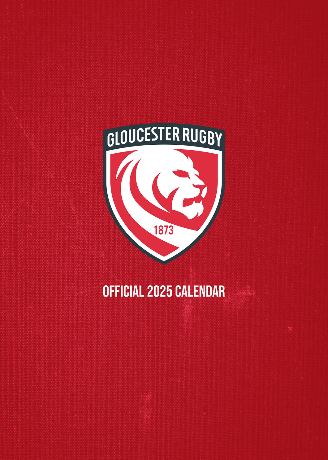 Gloucester Rugby Official 2025 A3 Wall Calendar