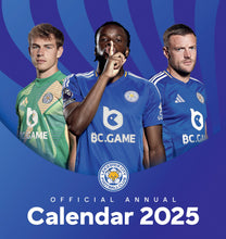 Load image into Gallery viewer, Leicester City FC Foxes Football Desk Calendar 2025