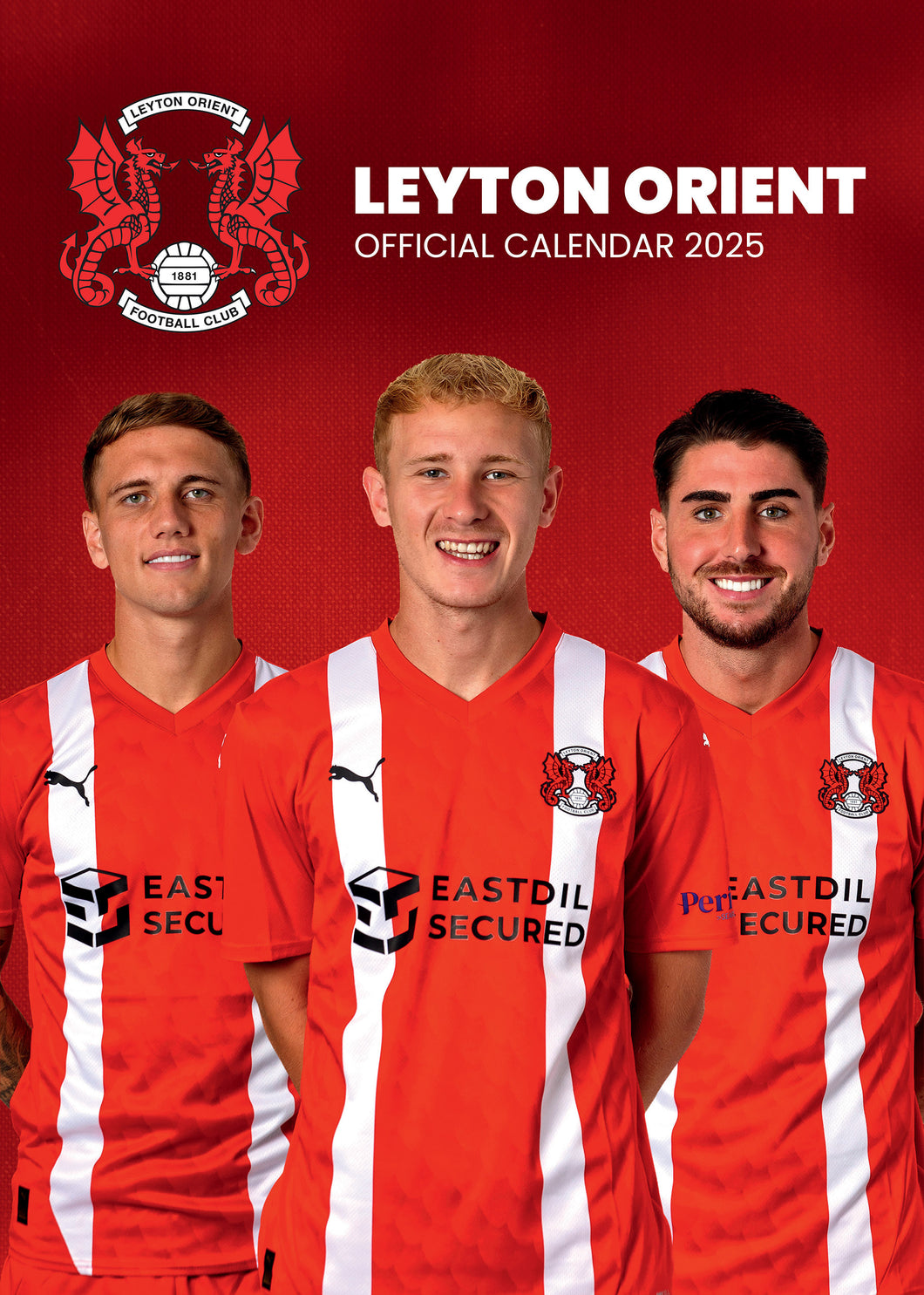 Leyton Orient FC Official 2025 A3 Wall Calendar