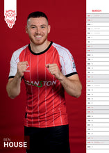 Load image into Gallery viewer, Lincoln City FC Official 2025 A3 The Imps Football Wall Calendar