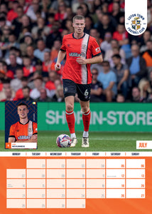 Luton Town Official 2025 A3 The Hatters Football Wall Calendar