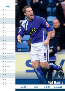 Millwall Legends 2025 A3 Wall Calendar