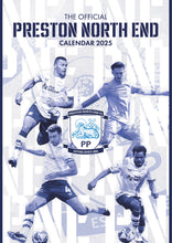 Load image into Gallery viewer, Preston North End FC Official 2025 A3 Lilywhites Football Wall Calendar