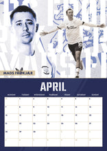 Load image into Gallery viewer, Preston North End FC Official 2025 A3 Lilywhites Football Wall Calendar