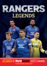 Load image into Gallery viewer, Rangers Legends 2025 Rangers Wall Calendar