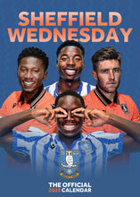 Load image into Gallery viewer, Sheffield Wednesday Official 2025 A3 The Owls Football Wall Calendar