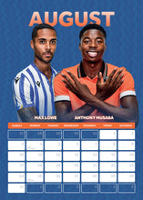 Load image into Gallery viewer, Sheffield Wednesday Official 2025 A3 The Owls Football Wall Calendar