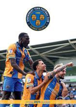 Load image into Gallery viewer, Shrewsbury Town FC Official 2025 A3 Shrews Football Wall Calendar