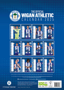 Wigan Athletic Football Club 2025 A3 Wall Calendar