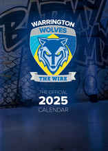 Load image into Gallery viewer, Warrington Wolves Official 2025 A3 Rugby League Wall Calendar